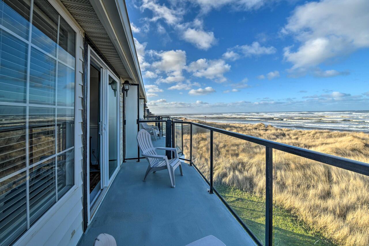 Eagles View Condo In Ocean Shores With 3 Balconies Exterior foto
